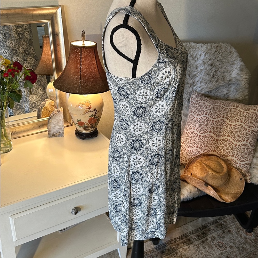 Loft Boho Hawaiian Vtg Style Printed Button Down … - image 7